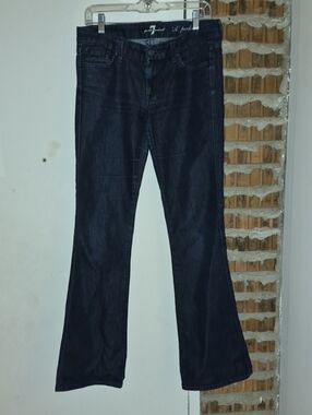 7 For All Mankind A Pocket Flared Jeans Women Size 28